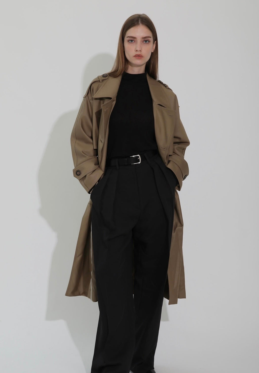 Brioni Trench Coat Khaki